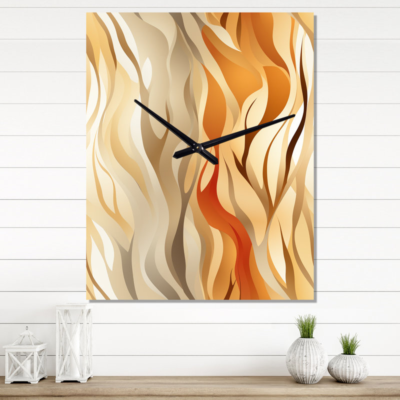 Jamion - Horloge murale moderne tropicale, Grand