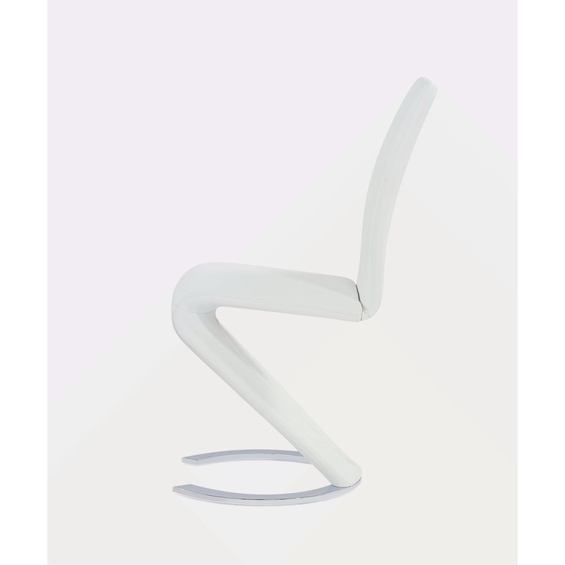 Chaises de salle à manger blanches (ensemble de 2)