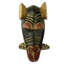 Novica Hungry Monkey African Wood Mask