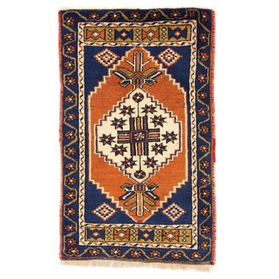 Oriental Wool Hand Woven 58cm X 95cm Area Rug