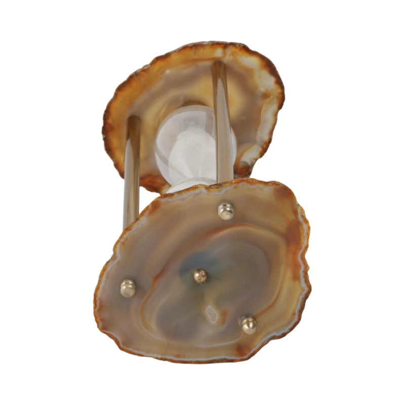 10" Primo Agate Hourglass