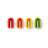 Lékué Stackable Ice Pop Molds, Set of 4