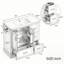 Meuble-lavabo avec lavabo en céramique