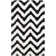 Barcelona Shag Hand Tufted Performance Chevron Rug