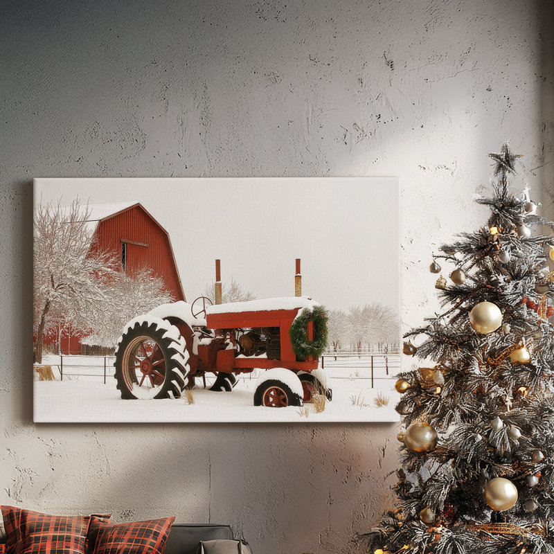Toile de neige de qualité supérieure - Snow Snow Night Carol, H 48 po x l 32 po