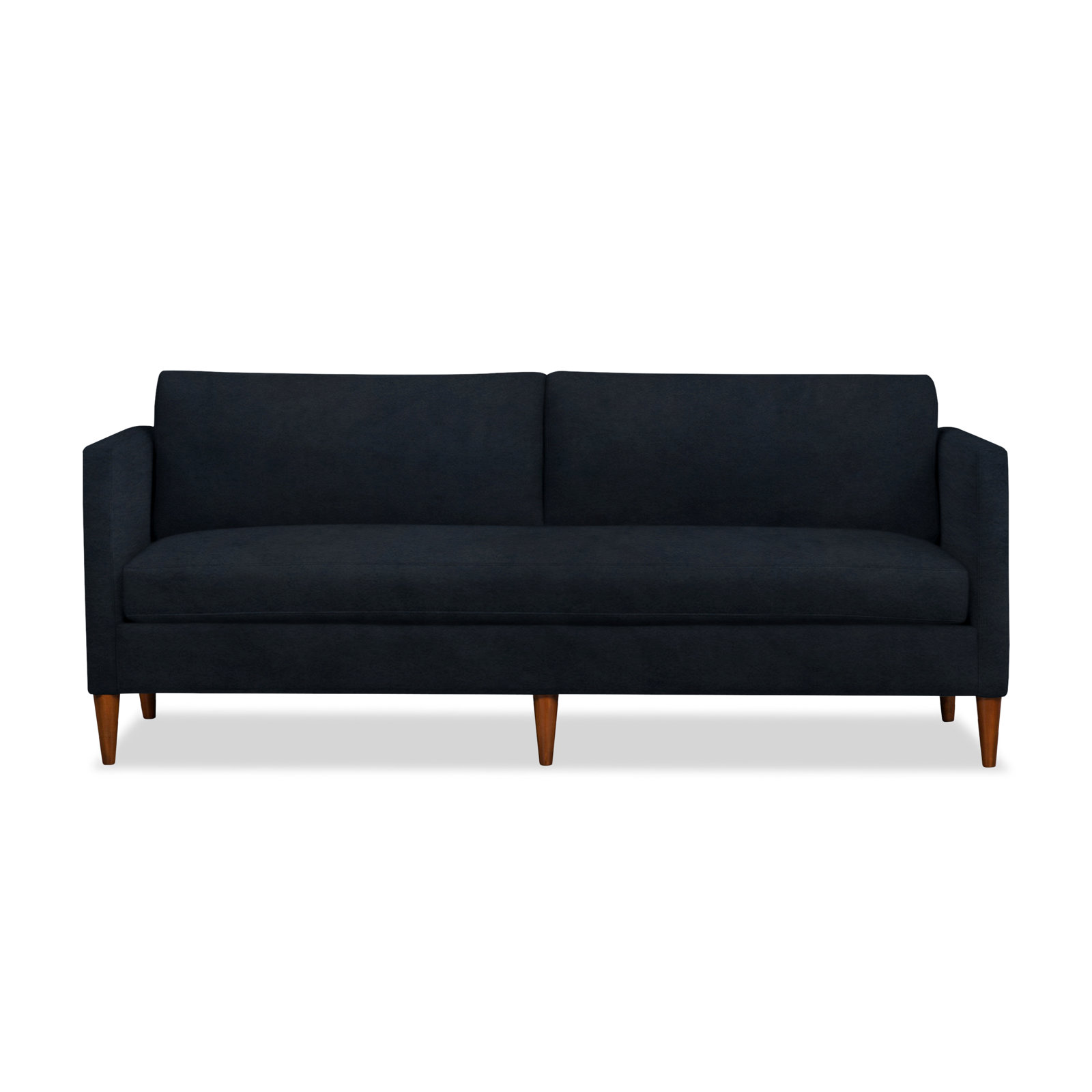 Clifford 87'' Sofa, Bella Ink Blue Performance Velvet