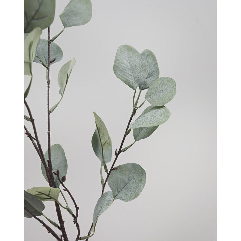 Feuilles d'eucalyptus artificielles 35,5 po