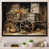 Black Floater Framed