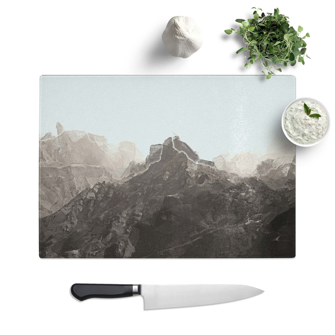 Tempered Glass Mountains in Gran Canaria Chopping Board
