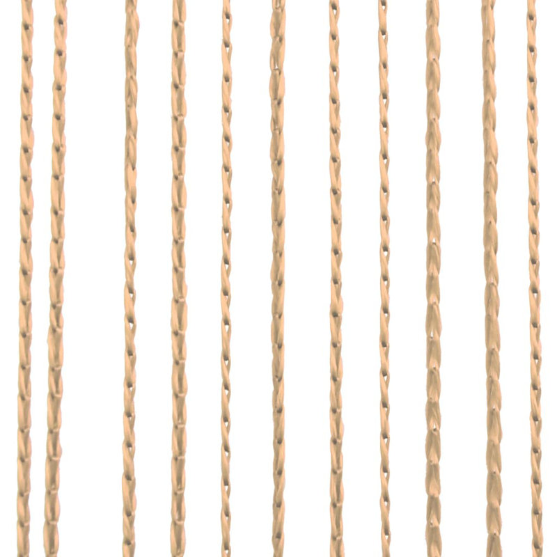 Back Bay Sheer Curtain Pair, 140cm Width x 250cm Drop, Beige