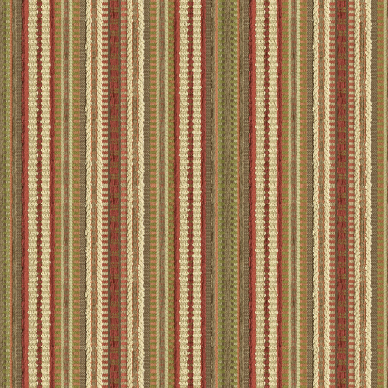 Guaranteed in Stock Rayon, Nylon and Polyester Fabric, Green / Beige / Orange