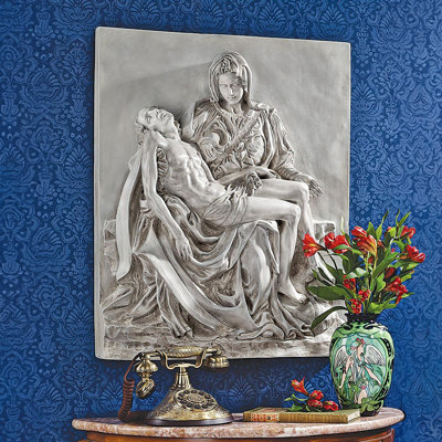 Sculpture murale Pieta Frise