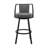 Anecia Faux Leather And Iron Swivel Counter Height Bar Chair-704922468-751629558
