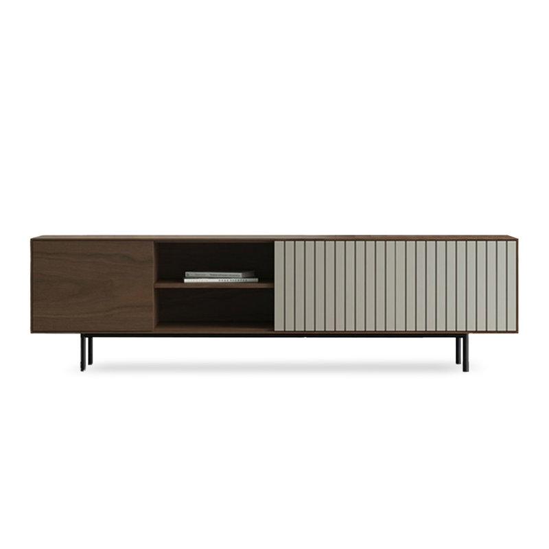 Meuble télé Modern Minimalist, H 21,64 po x L 70,86 po x l 15,74 po