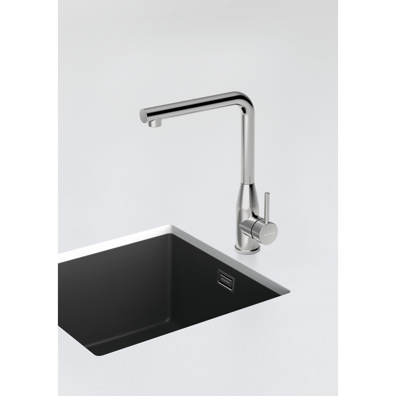 High Pressure Single Lever Monobloc Tap, Steel
