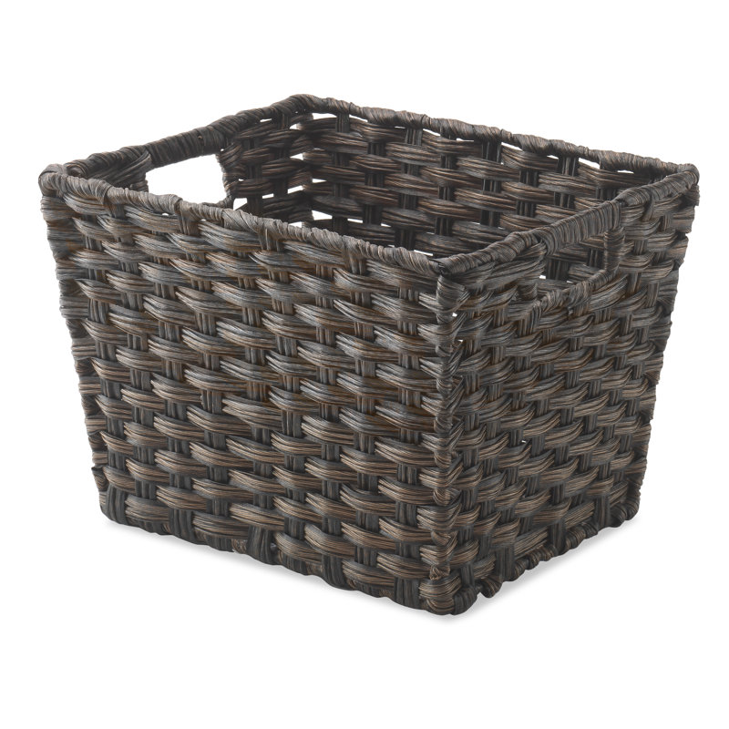Dotted Line™ Acton Bin, Brown, Large