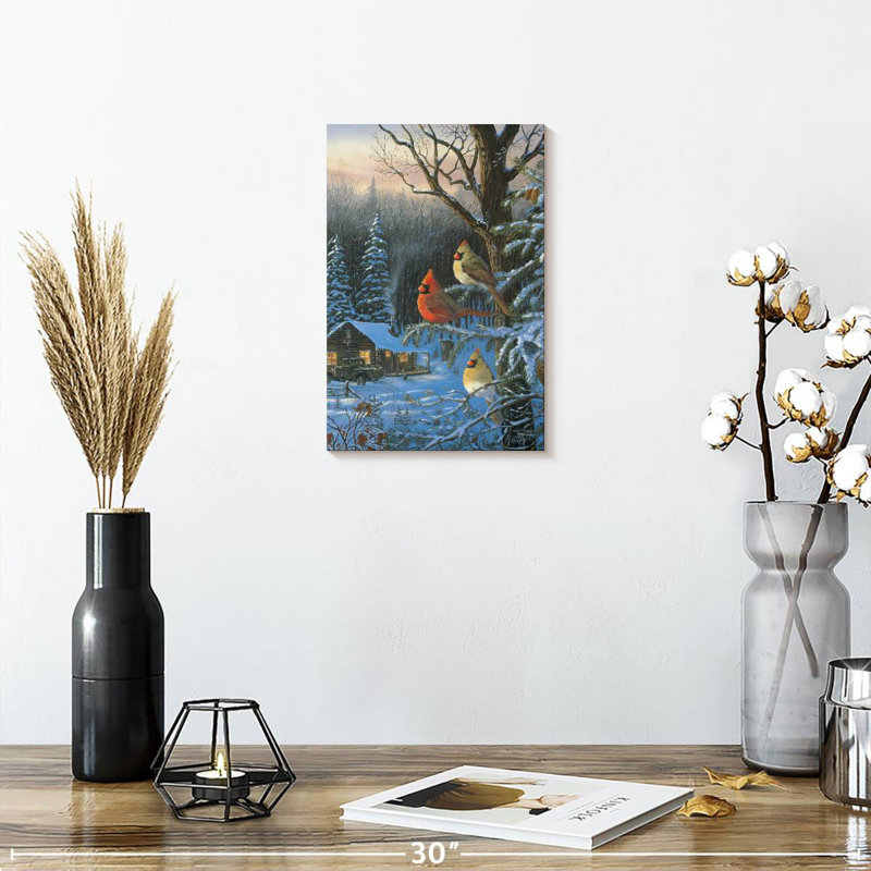 Brampt Cabin Fever, 12" H x 8" W