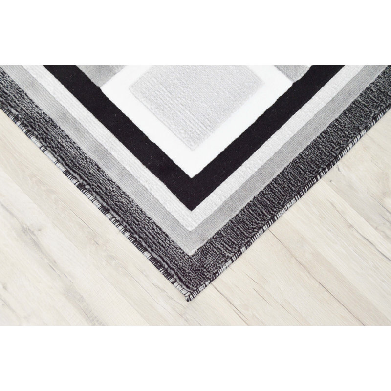 Ajla Performance Geometric Indoor Rug, Rectangle 8' x 10'5"