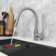 Stylish Modena Single Handle Pull Down Kitchen Faucet with Reversible Osmosis