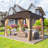 10 pi. L 13 pi. D Pavillon de jardin en aluminium