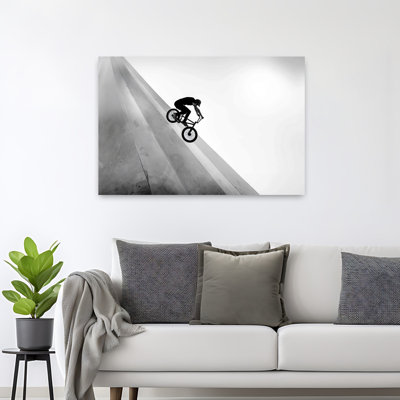 Art mural contemporain motard