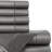 Bibb Home 1000TC Egyptian-Quality Cotton Rich 6-Piece Sheet Set-407670041-407670047