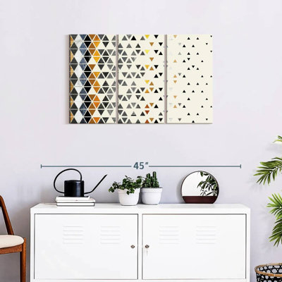 «Triangle Madness», reproduction sur toile
