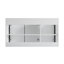 Meuble-lavabo simple 48 po avec plateau en résine Lunea-787799537
