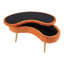Chenille Upholstered Bench with Flip Top-1984543713-1984543719