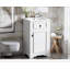 Meuble-lavabo de 20 pouces avec lavabo en céramique, porte à fermeture douce, tablette réglable et support de rangement fixé à la porte - idéal pour les petites salles de bain-404536523