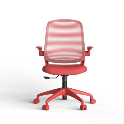 Ergonomic Color Office Chair 350LBS, Home Office, Mesh Back, Integrated Molded Foam, Comfortable Sitting, Flipping Armrest, Fireproof, Rotating, Lifting Multifunctional Chair