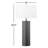 York 29.5" Tall Table Lamp with Fabric Shade in Polished Nickel/White-417293386