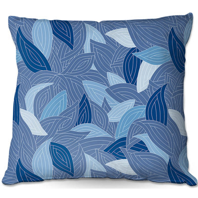 Leaves Throw Pillow