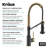 KRAUS Bolden 2-in-1 Commercial Style Pull-Down Single Handle Water Filter Kitchen Faucet for Reverse Osmosis or Water Filtration System-91717657