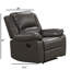 Fauteuil inclinable et oscillant de style transitionnel