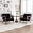 Bula Solid Wood Upholstered Armchair-1918557566