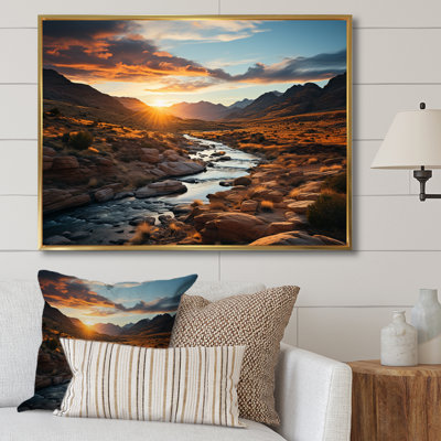 " Nevada River Landscape I "