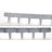 20 Pcs Cobbled Stone Effect Plastic Garden Lawn Border Edging