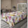 Ambesonne, drap plat floral pivoines, art botanique printanier