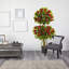 Topiaire ficus artificiel 48" dans un pot de fleurs