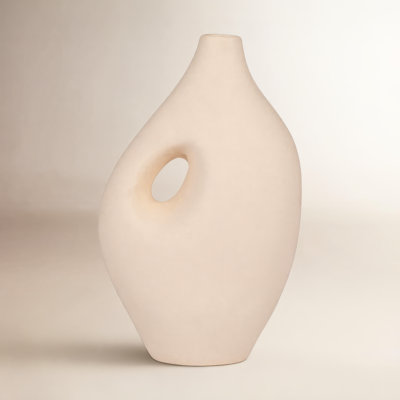 Wilma 12'' Handmade Stoneware Table Vase