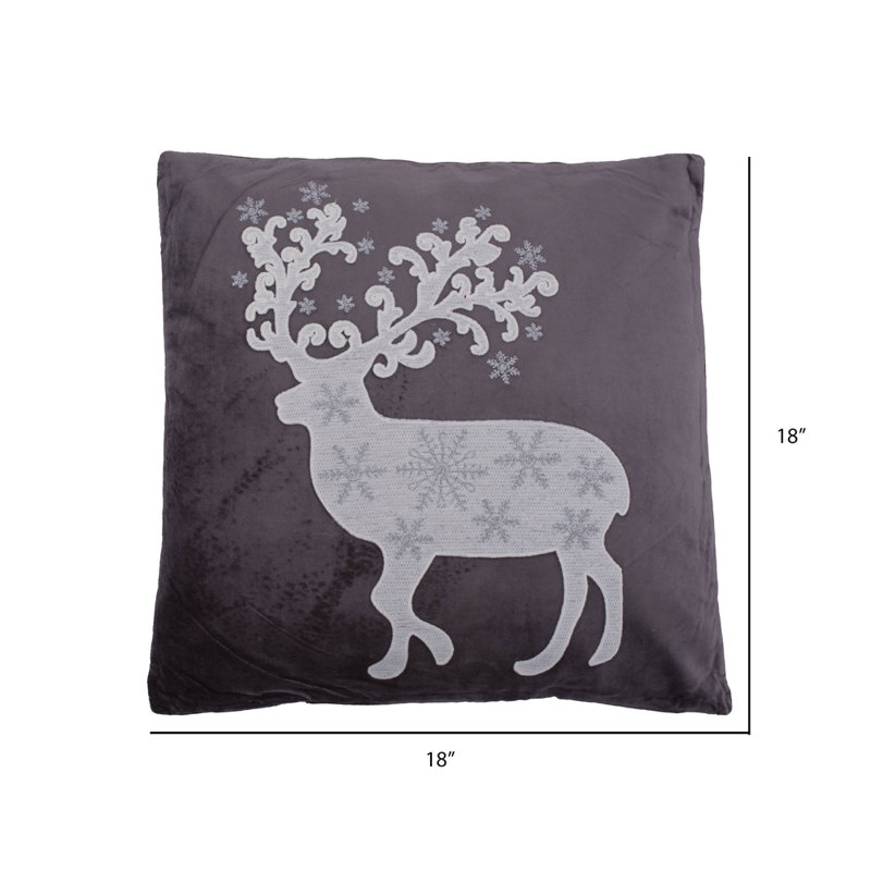 Housse de coussin velours en coton élégant