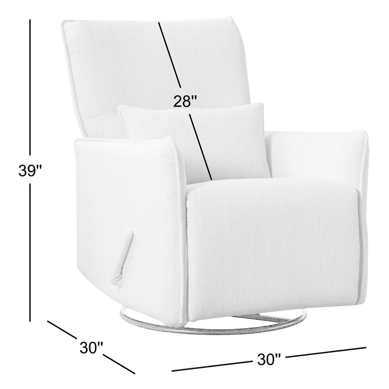 Ellis Upholstered Swivel Reclining Glider