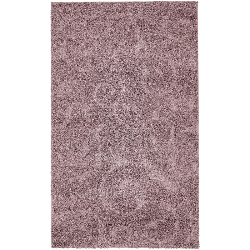 Tapis rouge sang Baynes, Rectangulaire 4 pi x 6 pi, Purple