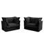 Ensemble de fauteuils d'appoint avec coussins