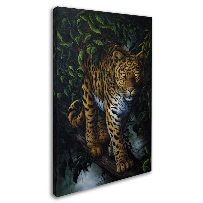 « watchful eyes », reproduction d’impression sur toile tendue, H 19 po x l 12 po x P 2 po