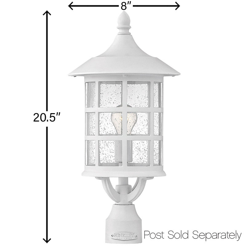 Freeport 1-Light Pier Mount Light