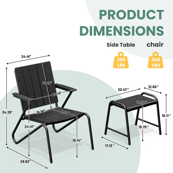 Dimensions du produit