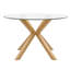 Charlie Metal Base Dining Table