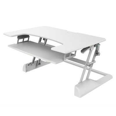 ProHT Adjustable Metal Base Standing Desk Converter